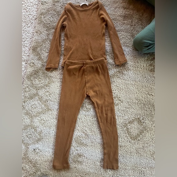 Misha And Puff Other - Misha and Puff Pima Cotton Ribbed L/S Tee and Leggings Base Layer 2019
